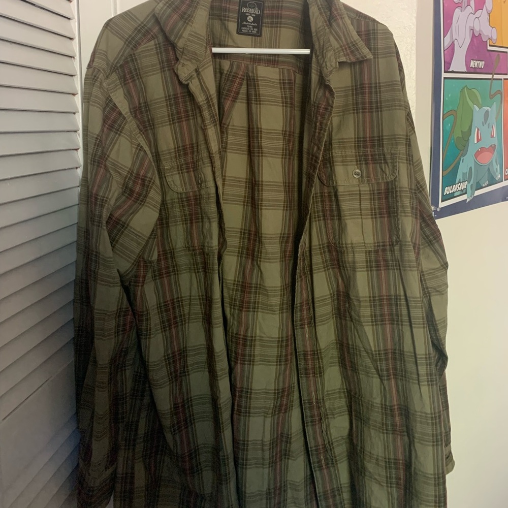 Earth tone flannel